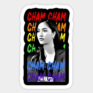 Cham Cham Mon Mon Sticker